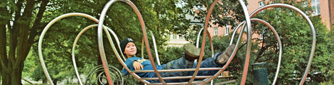 Spirallekplatsen. Foto: Peter Kroon