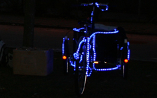 En synlig cykel