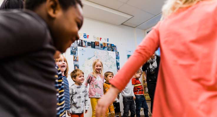 Det finns många utvecklingsmöjligheter inom förskolan. 