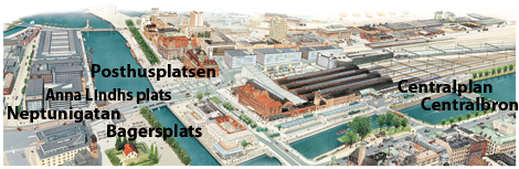 Översikt kring Malmö C
