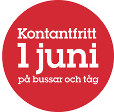Kontantfritt på bussarna i Malmö den 1 juni